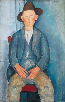 peasant life Painting - the little peasant Amedeo Modigliani